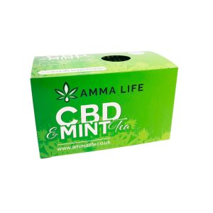 amma life cbd mint tea